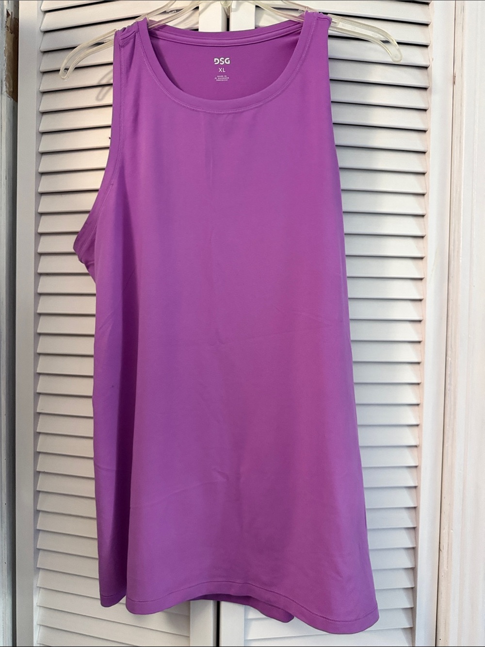 DSG Women's Bright Purple Sleeveless Tank